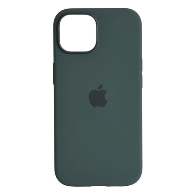 Silikon Case mit Magsafe Zypresse passend für iPhone 15