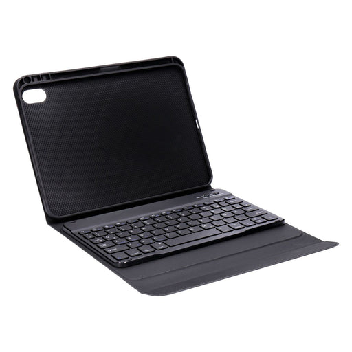 Produktbild iPad-Tastatur - DEQSTER Slim Combo Keyboard kompatibel iPad 10.9 (10 Gen) schwarz