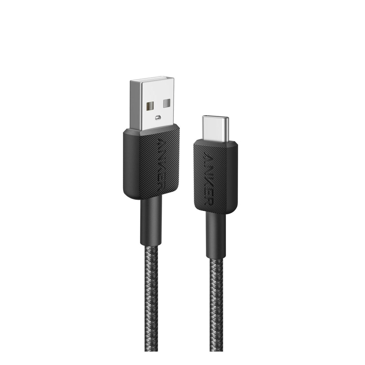 Produktbild USB-Kabel - Anker Durable Braided Charging Kabel 0,9m schwarz USB-A auf USB-C