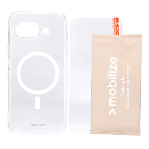 Produktbild Smartphone-Hülle - Mobilize Protection Pack passend für Google Pixel 9a Clear Case und Displayschutz