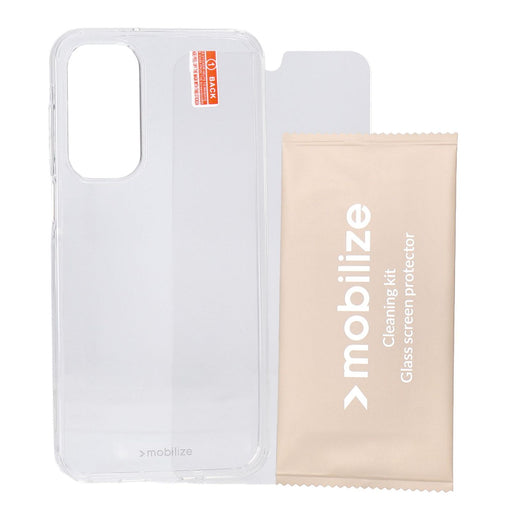 Produktbild Smartphone-Hülle - Mobilize Protection Pack passend für Samsung A16 Clear Case und Displayschutz