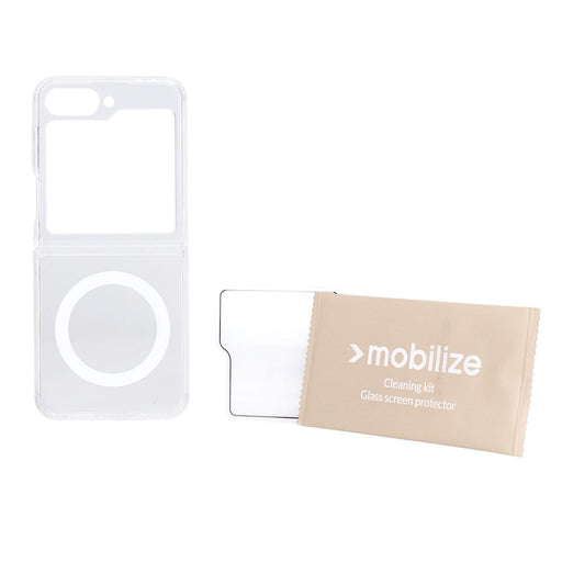 Produktbild Smartphone-Hülle - Mobilize Protection Pack passend für Samsung Z Flip6 Clear Case und Displayschutz