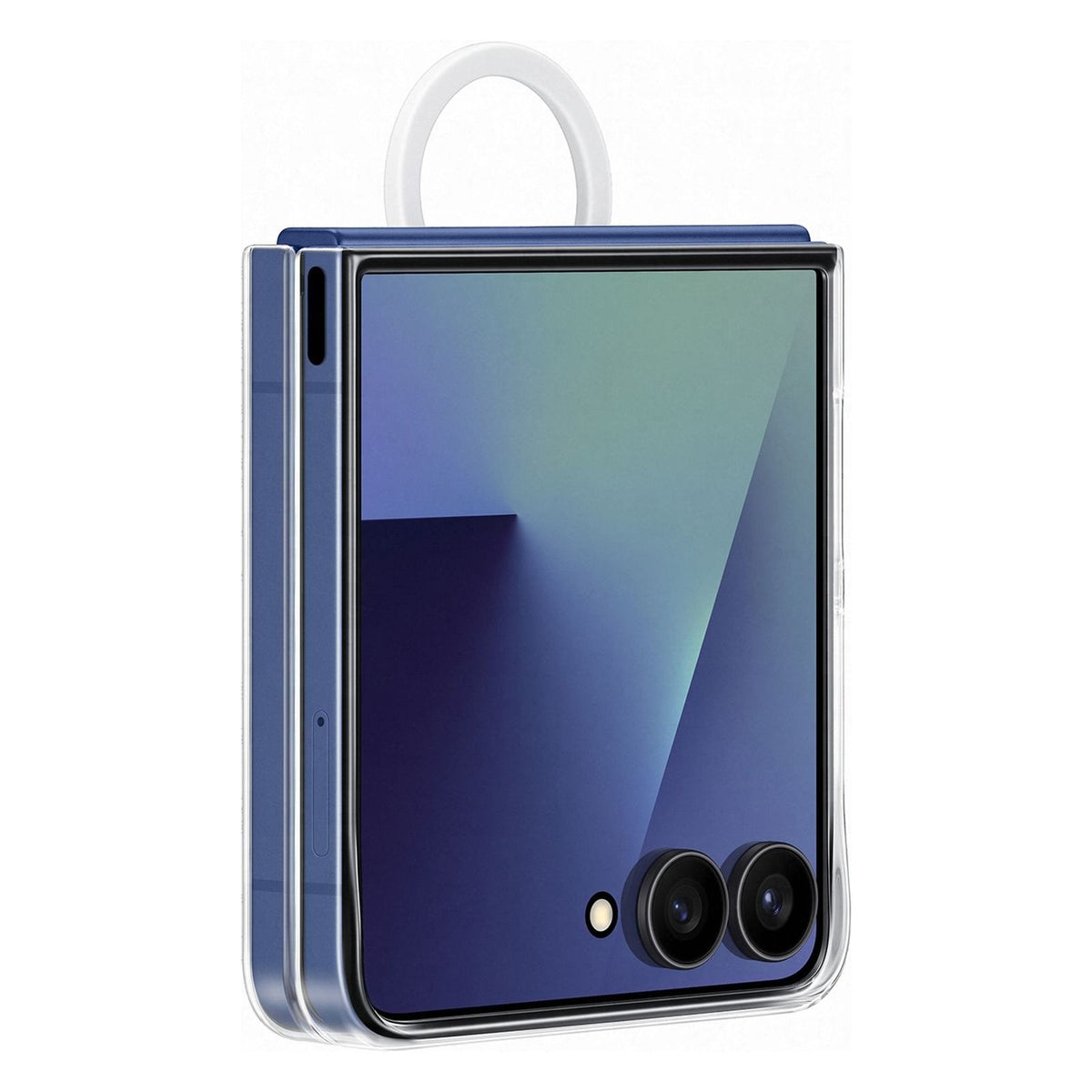 Produktbild Smartphone-Hülle - Samsung Clear Ring Case passend für Galaxy Z Flip7