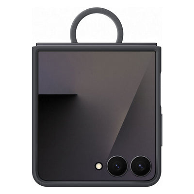 Clear Ring Case grau passend für Galaxy Z Flip7