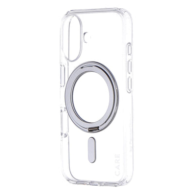 Care by  Kickstand Case Silber passend für Apple iPhone 16