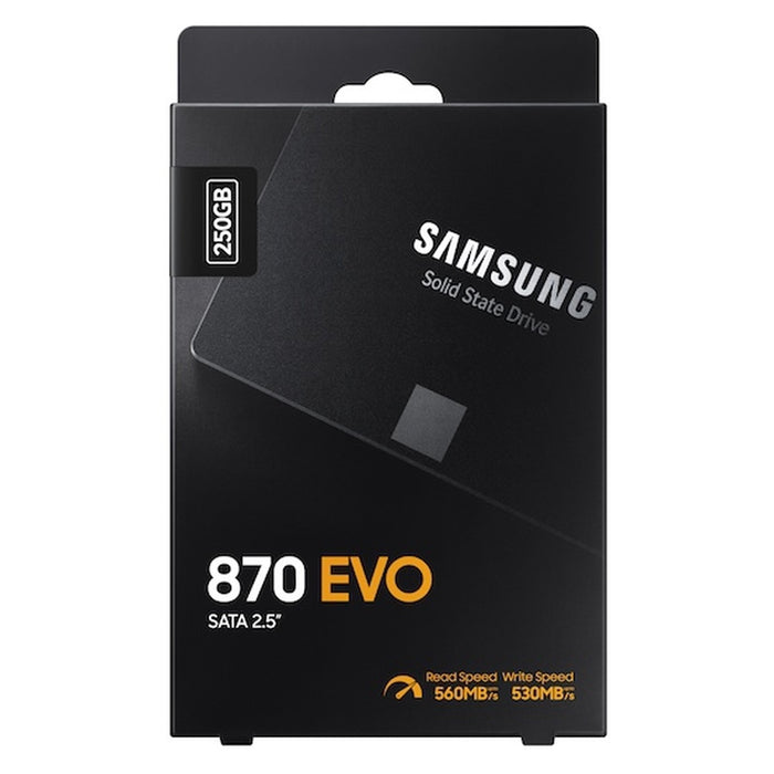 Samsung 870 EVO 2.5" 250 GB Serial ATA III V-NAND