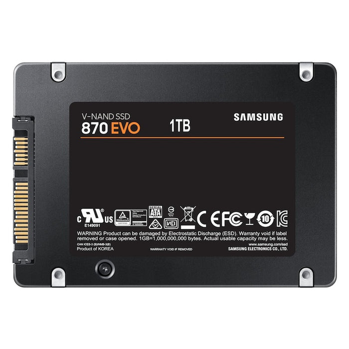 Samsung 870 EVO 2.5" 1000 GB Serial ATA III V-NAND