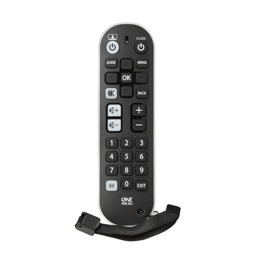 Produktbild Universal-Fernbedienung - One For All Comfort Zapper + Fernbedienung IR Wireless TV Drucktasten