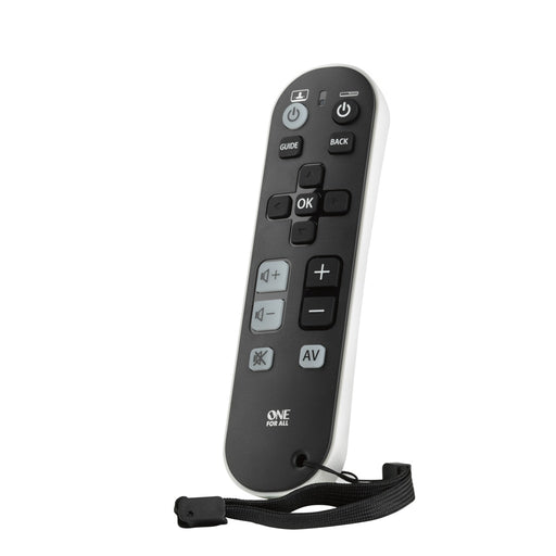 Produktbild Universal-Fernbedienung - One For All Comfort URC6810 Fernbedienung IR Wireless TV Drucktasten