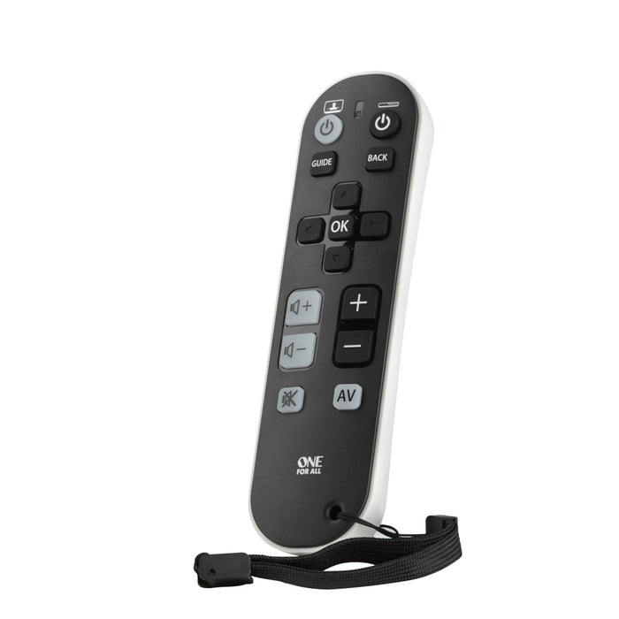 One For All Comfort URC6810 Fernbedienung IR Wireless TV Drucktasten