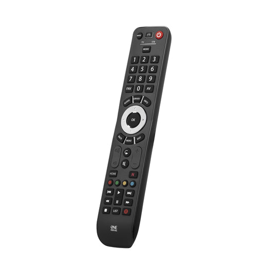 Produktbild Universal-Smart-TV-Fernbedienung - One For All Advanced Evolve 2 Fernbedienung IR Wireless TV, Beistellgerät Drucktasten