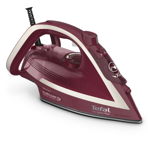 Produktbild Dampfbügeleisen - Tefal Ultimate Pure FV6820E0 Bügeleisen Dampfbügeleisen 2800 W Rot, Silber