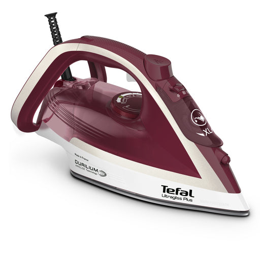 Produktbild Dampfbügeleisen - Tefal Ultimate Pure FV6810E0 Bügeleisen Dampfbügeleisen 2800 W Rot, Silber