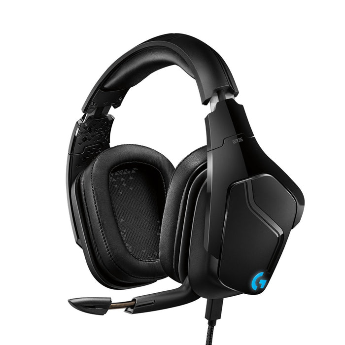 Logitech G935 Gaming Headset Kopfhörer Verkabelt & Kabellos Kopfband Schwarz, Blau