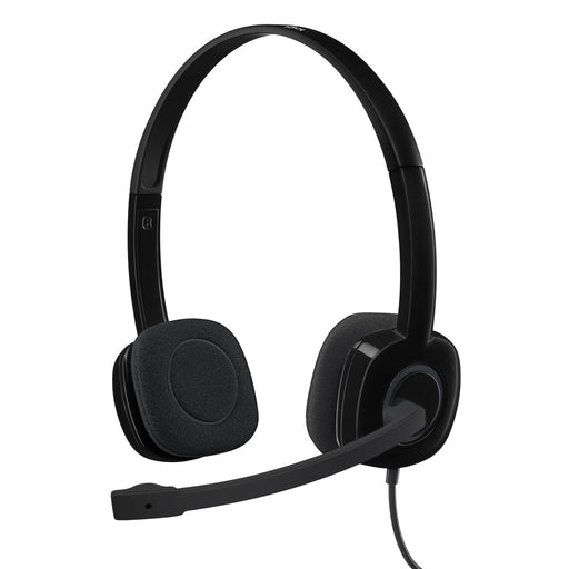 Produktbild Headset - Logitech H151 Kopfhörer Verkabelt Kopfband Büro/Callcenter Schwarz