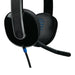 Logitech H540 USB Computer Headset Kopfhörer Verkabelt Kopfband Büro/Callcenter USB Typ-A