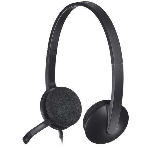 Produktbild PC-Headset - Logitech H340 USB Computer Headset Kopfhörer Verkabelt Kopfband Büro/Callcenter USB Typ-A