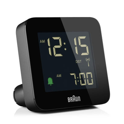 BC09-DCF Digitaler Wecker Schwarz