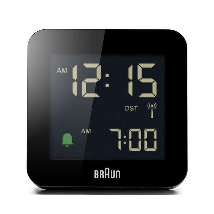 Braun BC09-DCF Digitaler Wecker Schwarz