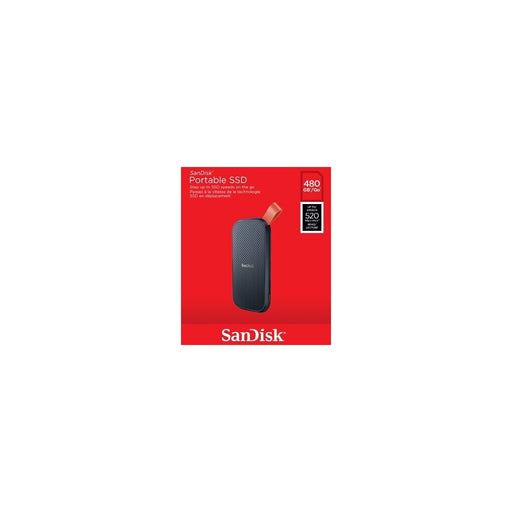 Produktbild externe SSD - SanDisk Portable 480 GB Blau