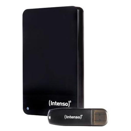 Produktbild externe HDD-Festplatte - Intenso Memory Drive USB 3.0 Bonuspack 2TB Festplatte inkl. 32GB USB-Stick schwarz