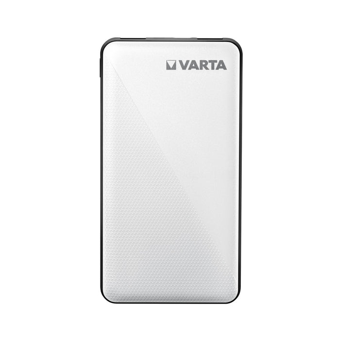 Varta Energy 10000 Akkuladegerät Lithium Polymer (LiPo) 10000 mAh Schwarz, Weiß