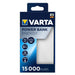 Varta Energy 15000 Akkuladegerät Lithium Polymer (LiPo) 15000 mAh Schwarz, Weiß