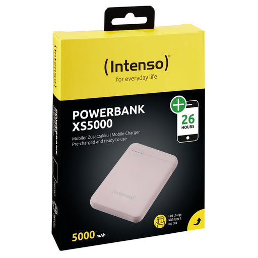 Produktbild Powerbank - Intenso XS5000 Akkuladegerät Lithium Polymer (LiPo) 5000 mAh Rose