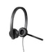 Logitech USB Headset H570e Kopfhörer Verkabelt Kopfband Büro/Callcenter Schwarz