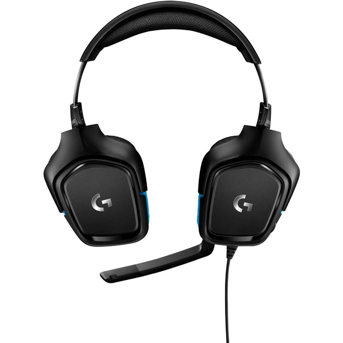 Logitech G432 Wired 7.1 Surround Gaming Headset Schwarz