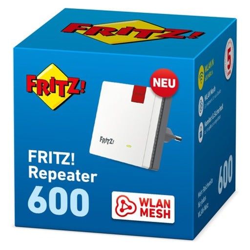 Produktbild WLAN-Repeater - AVM FRITZ!Repeater 600 600 Mbit/s Weiß