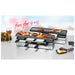 Rommelsbacher RC 1600 Raclette Grill 8 Person(en) 795 W Schwarz, Silber