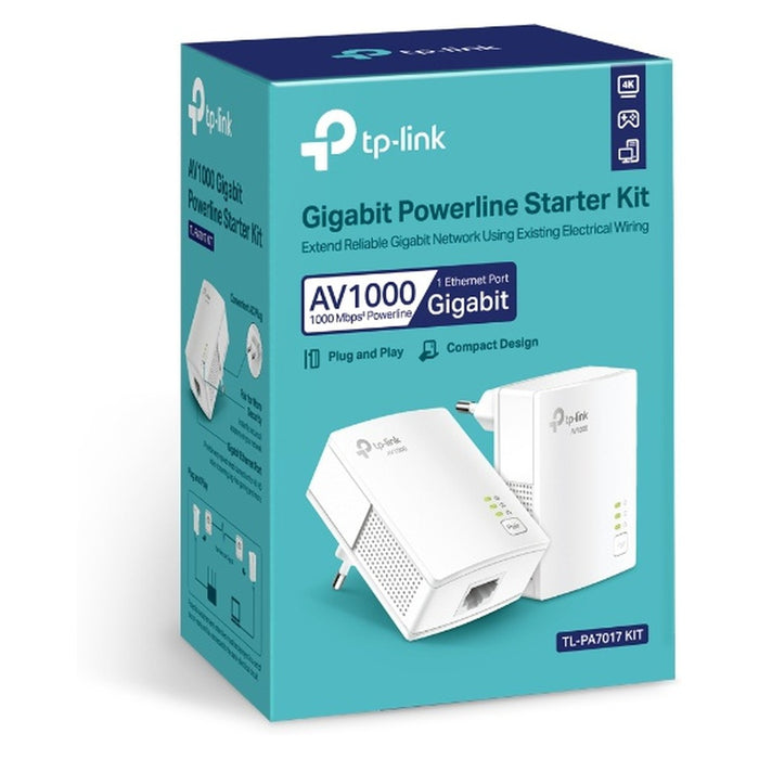 TP-Link TL-PA7019 KIT 1000 Mbit/s Eingebauter Ethernet-Anschluss Weiß