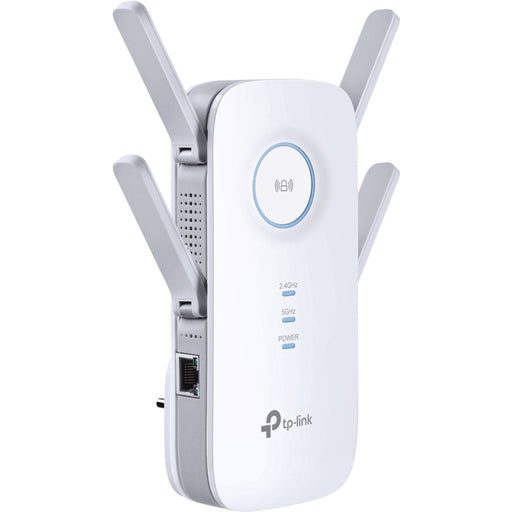 Produktbild WLAN-Repeater - TP-Link RE650 Netzwerksender Weiß 10, 100, 1000 Mbit/s