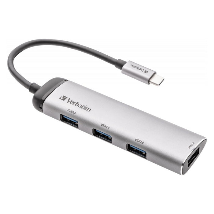 Verbatim USB-C Multiport-Hub 4-Port USB 3.2 Gen 1