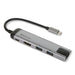 Verbatim 49141 Schnittstellen-Hub USB 3.2 Gen 1 (3.1 Gen 1) Type-C 1000 Mbit/s Schwarz, Silber