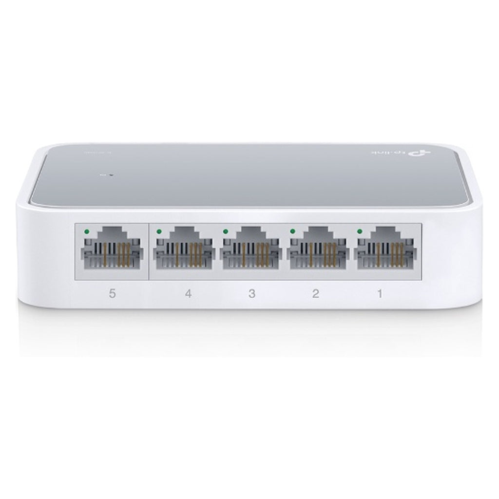 Produktbild Netzwerk-Switch - TP-Link TL-SF1005D V15 Netzwerk-Switch Managed Fast Ethernet (10/100) Weiß
