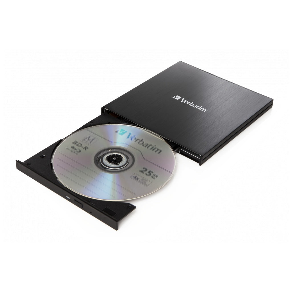 Produktbild Blu-ray-Brenner - Verbatim 43889 Optisches Laufwerk Blu-Ray RW Schwarz