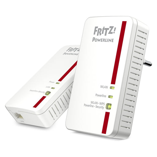 Produktbild WLAN-Repeater - AVM FRITZ!Powerline 1240E WLAN 1200 Mbit/s Eingebauter Ethernet-Anschluss Weiß 1 Stück(e)