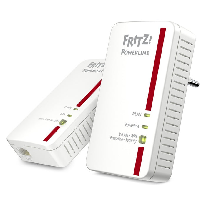 AVM FRITZ!Powerline 1240E WLAN 1200 Mbit/s Eingebauter Ethernet-Anschluss Weiß 1 Stück(e)