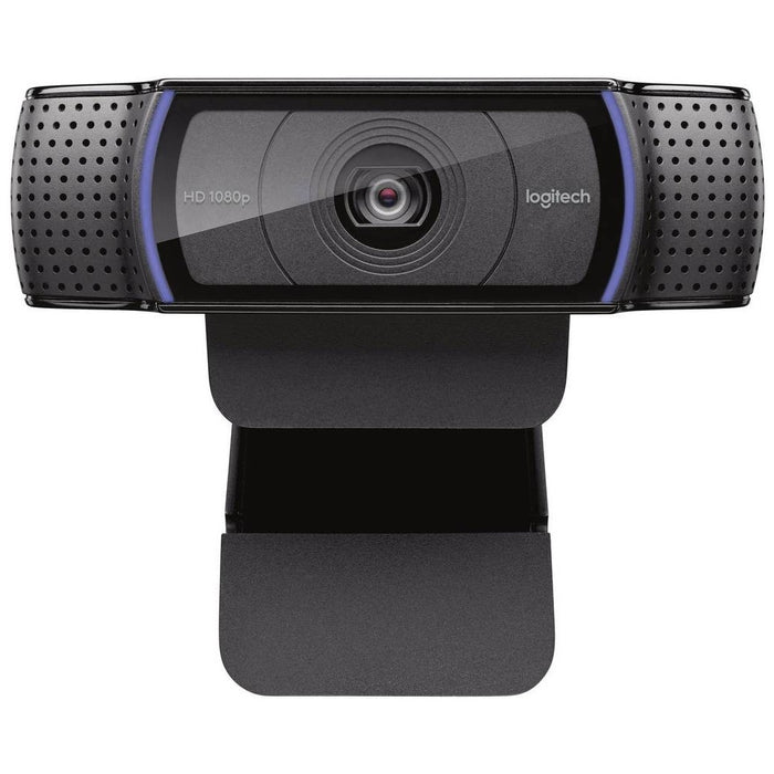 Logitech C920 PRO HD Webcam 1920 x 1080 Pixel USB Schwarz