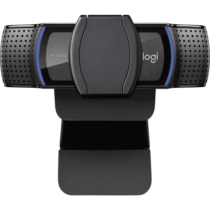 Logitech C920 PRO HD Webcam 1920 x 1080 Pixel USB Schwarz