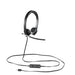 Logitech USB Headset Stereo H650e Kopfhörer Verkabelt Kopfband Büro/Callcenter Schwarz, Silber