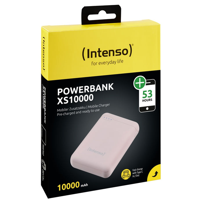 Intenso XS10000 Akkuladegerät Lithium Polymer (LiPo) 10000 mAh Rose