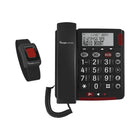 Amplicomms BigTel 50 Alarm Plus Großtasten-Telefon mit mobilen Alarmgeber