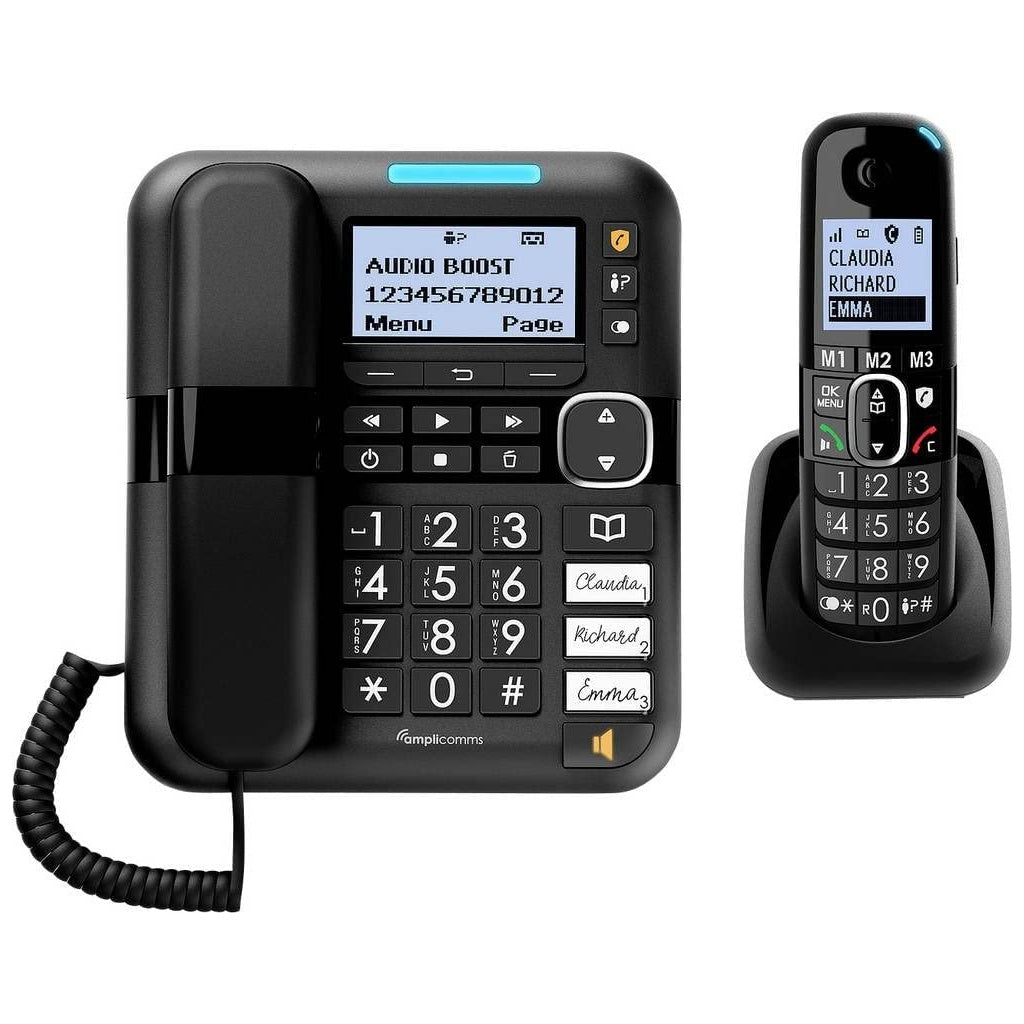 Produktbild Schnurloses DECT-Telefon - Amplicomms ATL1423372 BigTel 1580 Combo