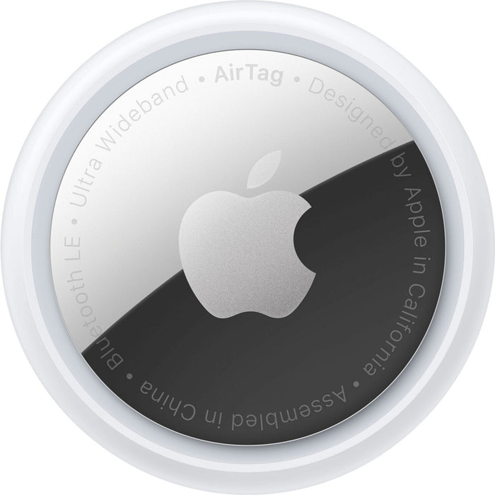 Apple AirTag NFC-Tag Bluetooth Tracker in Weiß & Silber