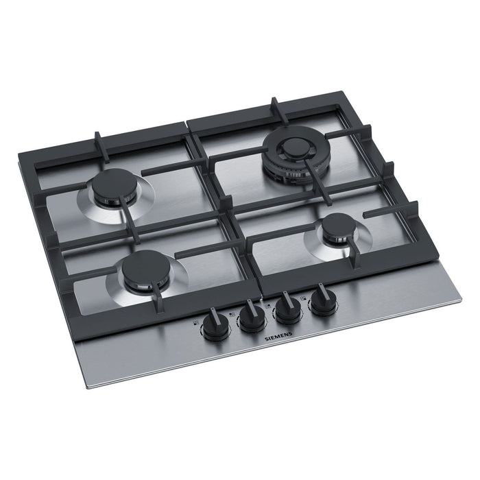 Siemens EC6A5HB90D Kochfeld Schwarz, Edelstahl Integriert Gaskochfeld 4 Zone(n)