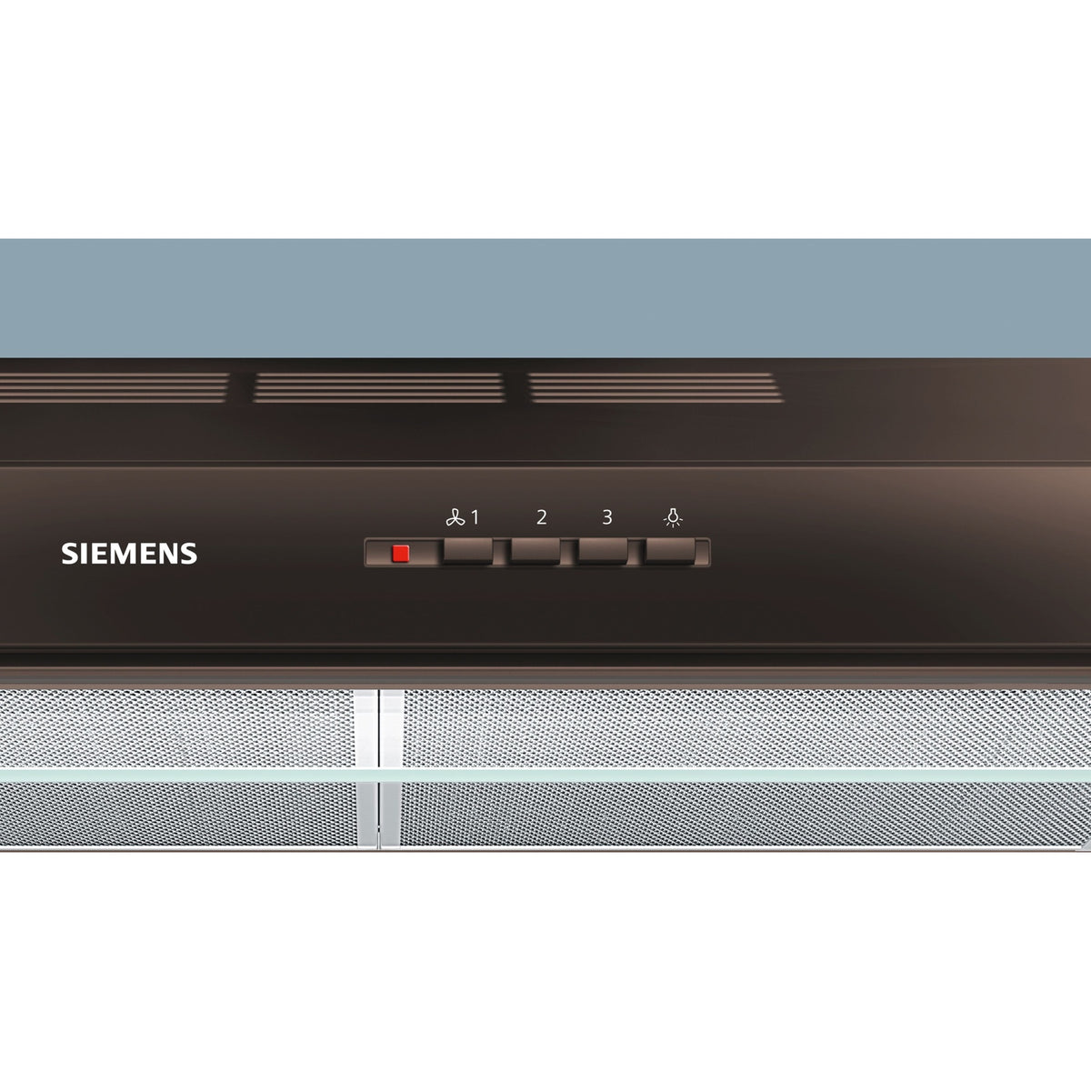 Produktbild Unterbauhaube - Siemens LU63LCC40 Unterbau-Dunstabzugshaube Braun 350 m³/h D