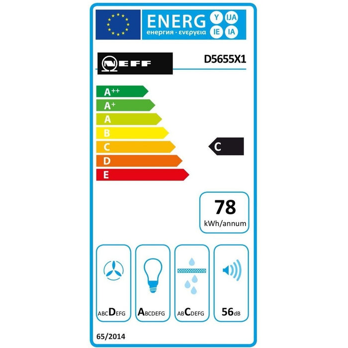 Neff D5655X1 Lüfterbaustein 50cm für Dunstabzugshaube
